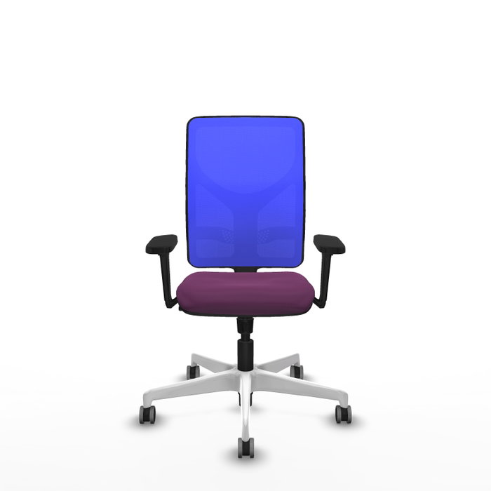 PIQUERAS Y CRESPO Silla de oficina Motilla con mecanismo Sincro, Morado y Azul PIQUERAS Y CRESPO Silla de oficina Motilla con mecanismo Sincro, Morado y Azul