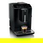 Bosch TIE20109 Máquina de Café Espresso Automática Serie 2 con Molinillo Integrado, 15 Bar, Espumador de Leche, Depósito 1.4L, para Granos de Café, Negro, 1300W