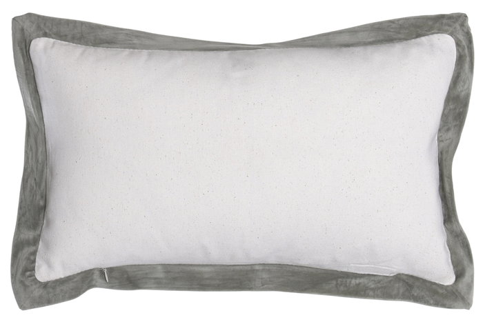 DKD Home Decor Cojín Floral de Poliéster Pack de 2 (50x30x30 cm)