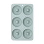 Molde 6 Donuts de Silicona Ozon Quid 27x16x3 cm (12 Unidades)