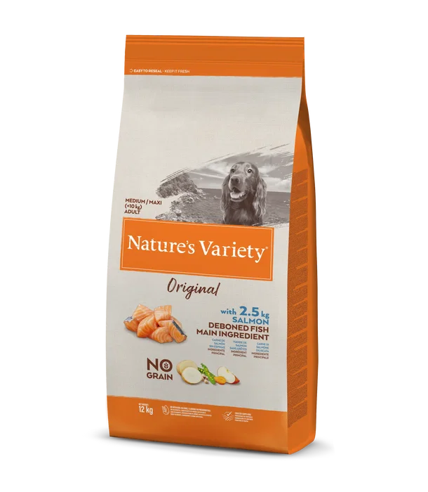Nature's Variety Canine Adult Md-Mx Salmon 12 kg Nature's Variety Canine Adult Md-Mx Salmon 12 kg