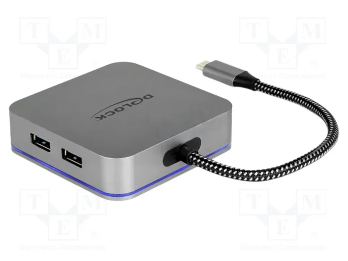 DeLOCK 87742 Dockingstation USB Type-C™ con HDMI 4K, Hub, LAN y PD 3.0
