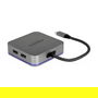 DeLOCK 87742 USB-C Hub Docking Station para Tabletas - 4K HDMI, Gigabit LAN, 3 Puertos USB 3.0, Power Delivery 3.0 con LED, Gris Metal