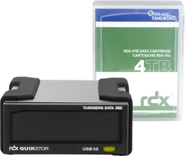 Tandberg Data Kit unidad externa RDX 4 TB negro 8866-RDX para copia de seguridad