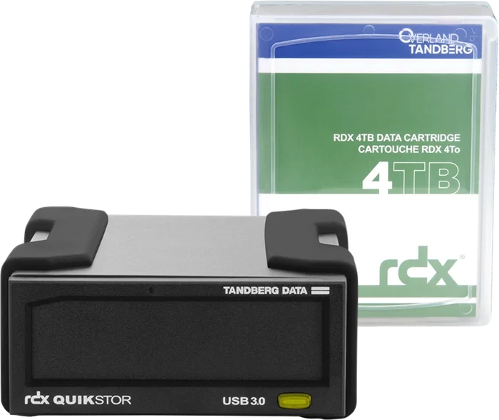 Tandberg Data Kit unidad externa RDX 4 TB negro 8866-RDX para copia de seguridad Tandberg Data Kit unidad externa RDX 4 TB negro 8866-RDX para copia de seguridad