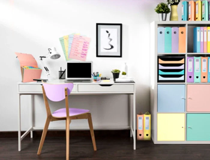 Exacompta Revistero Aquarel Mag-Cube Set de 4 Unidades Colores Pastel 266x328x305 mm