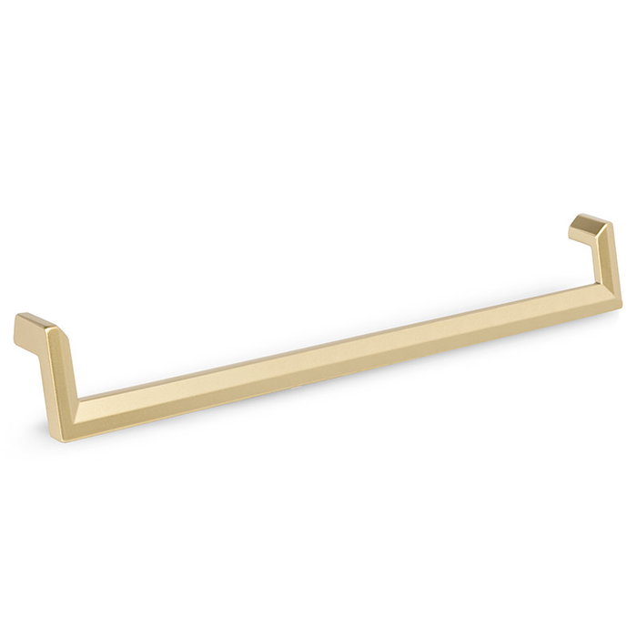 Giusti Tirador Zamak Modelo Celso Negro Mate y Oro Satinado Distancia Agujero 320Mm