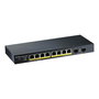 Zyxel GS1900-10HP Switch 10 Puertos Gigabit Ethernet PoE+ 8 Puertos RJ-45 10/100/1000 Mbps 2 Puertos SFP