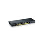 Zyxel GS1900-10HP Smart Switch 8 Puertos PoE+ (77W) y 2 SFP