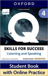 OXFORD UNIVERSITY PRESS, Q:Skills for Success 4 Listening & Speaking 4A.Ed - OXFORD UNIVERSITY PRESS
