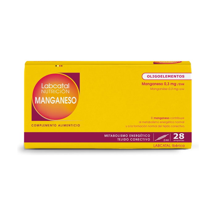 Labcatal 10 Manganeso 28 ampollas - Oligoterapia para procesos alérgicos