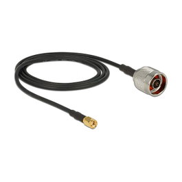 DeLOCK 88938 Cable coaxial N Stecker a RP-SMA CFD200 1 m