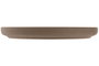 DKD Home Decor Plato Llano de Gres Beige Mate, Pack de 6