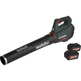 Metabo LB 18 LTX BL Soplador de hojas inalámbrico con 2 baterías de 18 V / 5,2 Ah y cargador