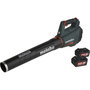 Metabo LB 18 LTX BL Soplador de hojas inalámbrico con 2 baterías de 18 V / 5,2 Ah y cargador