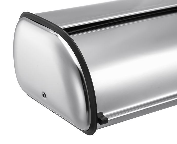 Quttin Panera Metal con Tapa 43.3 cm x 27.6 cm x 18.4 cm (4 Unidades)