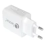 Cargador pared/viaje usb-c/pd + usb-a 20w blanco leotec leotec cargador 20w carga rapida 1 usb-c pd + 1 usb-a blanco (compatible