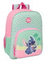 Safta Mochila Adaptable a Carro Stitch "Ice Cream" 33x42x14 cm