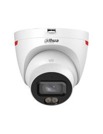 Dahua DH-IPC-HDW2849TP-S-LED-0280B-PRO Cámara IP WizSense Turret 8MP WizColor 2.8mm WDR 120dB con Inteligencia Artificial y Micrófono