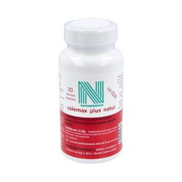 NATUREDERMO Colemax Plus Natur 30Cap. Complemento Alimenticio para Mantener Niveles Normales de Colesterol
