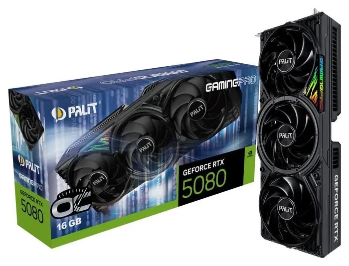 Palit GeForce RTX 5080 GamingPro OC 16GB GDDR7
