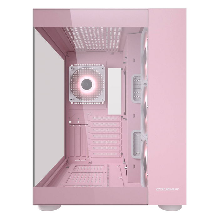 Cougar FV150 ARGB Midi Tower, Caja de PC Rosa con Iluminación
