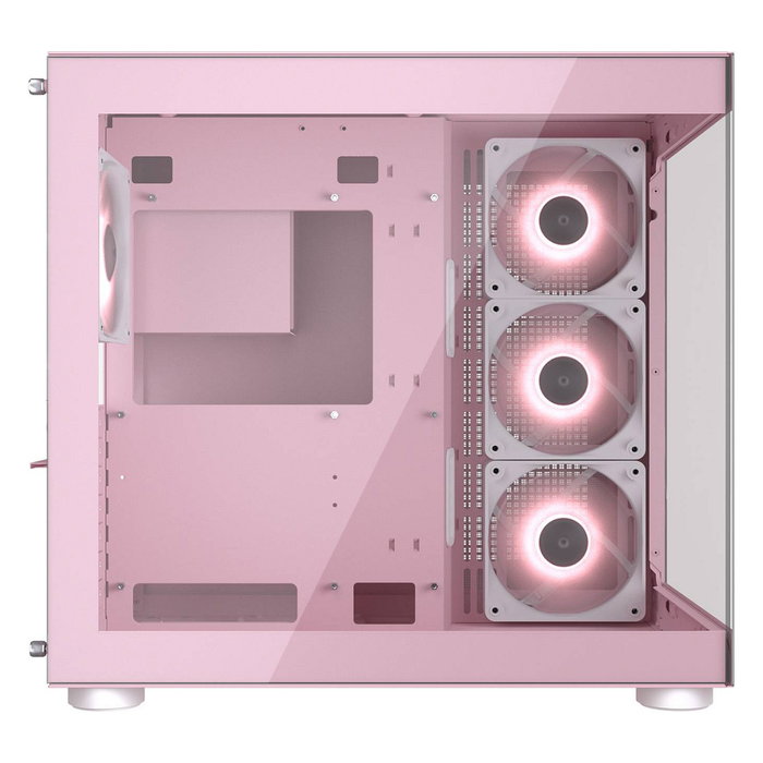 Cougar FV150 ARGB Midi Tower, Caja de PC Rosa con Iluminación