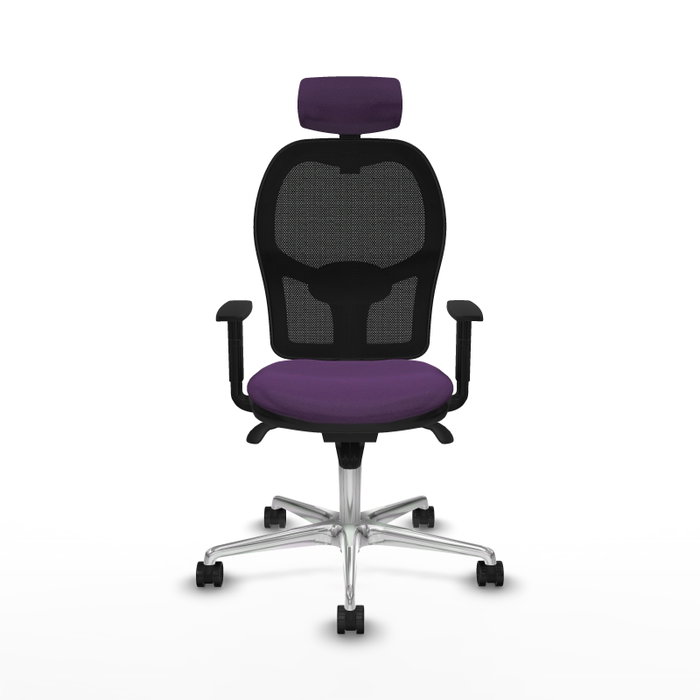 PIQUERAS Y CRESPO Silla de oficina Jorquera Morado y Negro PIQUERAS Y CRESPO Silla de oficina Jorquera Morado y Negro