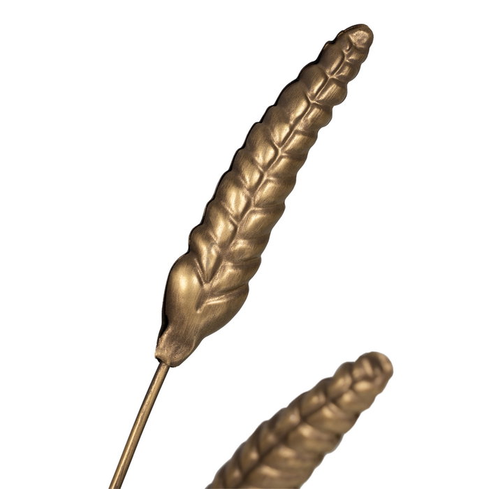 Portavelas Oro Metal Decoración 23 X 23 X 43 cm