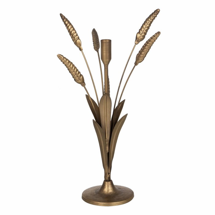 Ixia Portavelas Oro Metal Decoración 23 X 23 X 43 cm Ixia Portavelas Oro Metal Decoración 23 X 23 X 43 cm