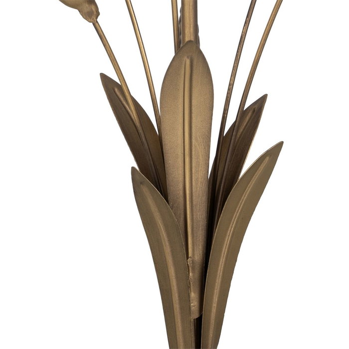 Ixia Portavelas Oro Metal Decoración 23 X 23 X 43 cm Ixia Portavelas Oro Metal Decoración 23 X 23 X 43 cm