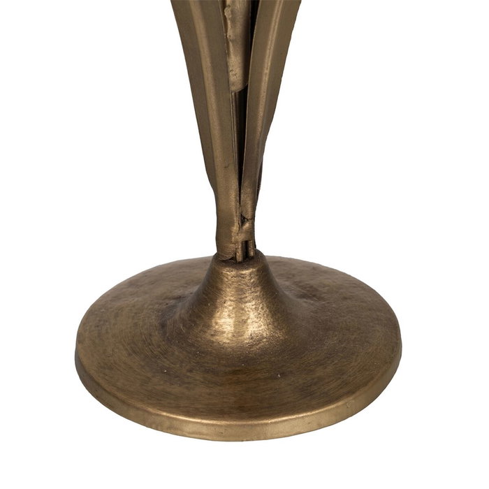 Ixia Portavelas Oro Metal Decoración 23 X 23 X 43 cm Ixia Portavelas Oro Metal Decoración 23 X 23 X 43 cm