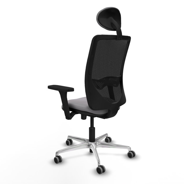 PIQUERAS Y CRESPO Silla de oficina Zulema con mecanismo Sincro/Traslack, Gris y Negro PIQUERAS Y CRESPO Silla de oficina Zulema con mecanismo Sincro/Traslack, Gris y Negro