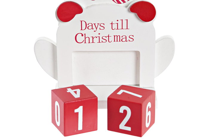 DKD Home Decor Calendario de Adviento MDF 13x4x18 Surtido de 2 Modelos