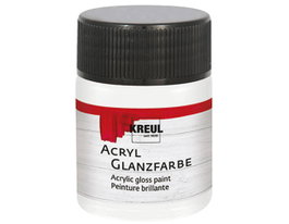 Kreul Pintura acrílica brillante blanco 50ml