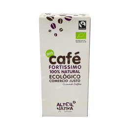 ALTERNATIVA 3 Cafe Fortisimo Molido Tueste Intenso Ecológico 250Gr