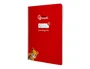 Liderpapel Cuaderno Espiral Pautaguía A4 Tapa Dura Rojo