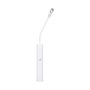 Ubiquiti INS-3AF-O-G Adaptador PoE Gigabit, IEEE 802.3af, 48V, Blanco, 2 Puertos RJ-45 (Entrada/Salida), 10/100/1000 Mbit/s