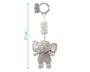 KioKids Peluche Sonajero Elefante Dolci Amici +0 Meses Gris