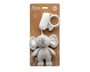 KioKids Peluche Sonajero Elefante Dolci Amici +0 Meses Gris