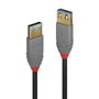 Lindy Cable Extensor USB 3.2 Type A a A 1m, 5Gbps, Línea Anthra