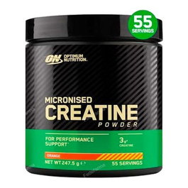 Optimum Nutrition Creatina Monohidrato Micronizada en Polvo Sabor Frutas 247.5g