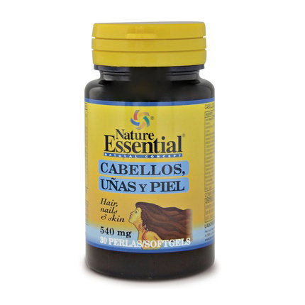 NATURE ESSENTIAL Cabello, Uñas y Piel 540mg