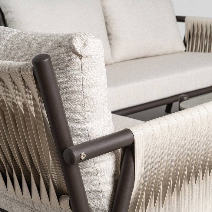 Conjunto Jardín Cala Acero-Rattán Pe 1 cm