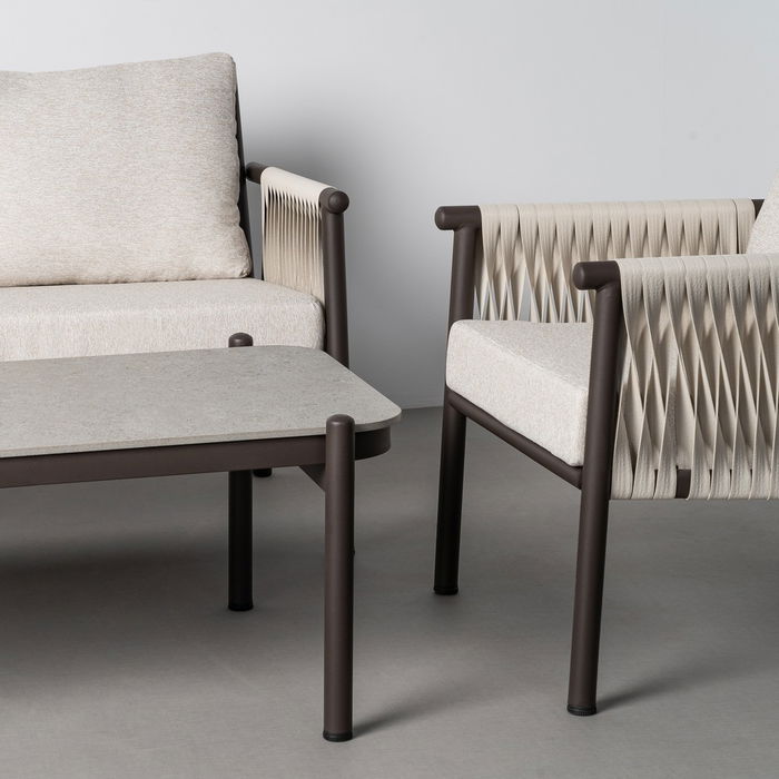 Conjunto Jardín Cala Acero-Rattán Pe 1 cm