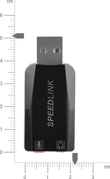 Speedlink VIGO USB Sound Card black