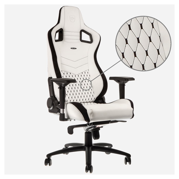 Noblechairs EPIC Gaming Stuhl blanco/negro