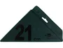 Liderpapel Escuadra de acrílico verde 21 cm