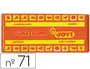 Jovi Plastilina Naranja Unidad Tamaño Mediano +150g Pasta Vegetal Moldeable