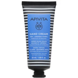 Apivita Hypercium Hand Cream para manos secas y agrietadas